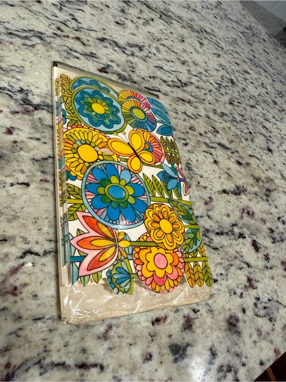 Rare Vintage 1960/1970 Hallmark Groovy Flower Power Party Invitations!